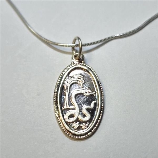 Silver 16" Necklace, Suggested Retail Value $40