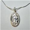 Image 1 : Silver 16" Necklace, Suggested Retail Value $40