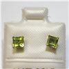 Image 1 : 14K Yellow Gold Peridot(0.75ct) Earrings, Made in Canada, Suggested Retail Value $240