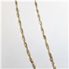 Image 2 : 10K Yellow Gold 2G 17" Necklace, Suggested Retail Value $600