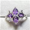 Image 1 : Silver Amethyst Ring, Suggested Retail Value $160
