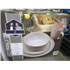 Image 1 : Scott Living 16 Piece Stoneware dinnerware Set