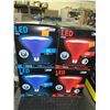 Image 1 : Lot of 4 PAR 38 LED Blue & Red Flood Lights