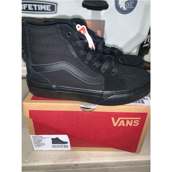 Vans Filmore Hi Zip youth size 12.0 NEW