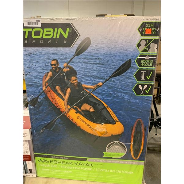 NEW Tobin Sports Wavebreaker 3.3 m Kayak