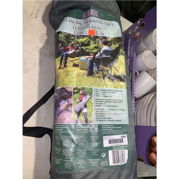 RIO Swinging Hammock Chair folding