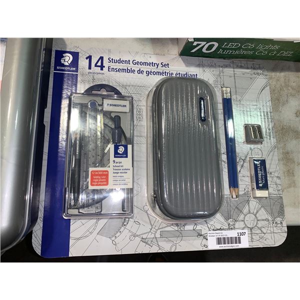 Staedtler 14 Piece Student Geometry Set
