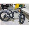 Image 1 : NEW Zhengbu Electric Fat Tire Folding Aluminum Frame Bike, 3 speed variable control, LED Lights, Hor
