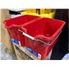 Image 2 : Vileda 15 Litre Graduated Bucket Lot of 2