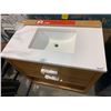 Image 2 : Ove Brookside 36 inch Vanity with sink and backsplash NEW, double doors,
