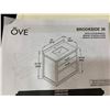 Image 4 : Ove Brookside 36 inch Vanity with sink and backsplash NEW, double doors,