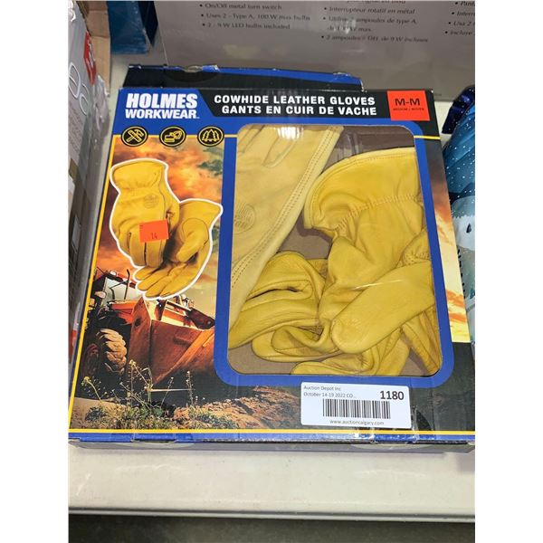 Holmes Woekwear cowhide leather gloves M