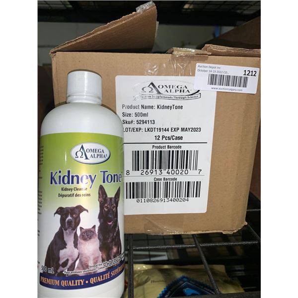 Alpha Omega Kidney Tone Case lot of 12 x 500ml