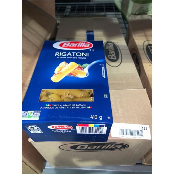 Barilla Rigatoni Pasta Case lot of 12 x 410g