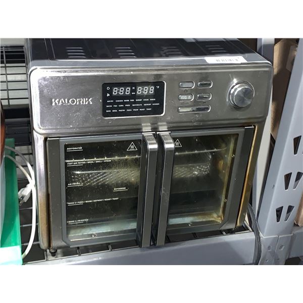 Kalorik Counter Top Air Fry Convection Oven -untested sold as is