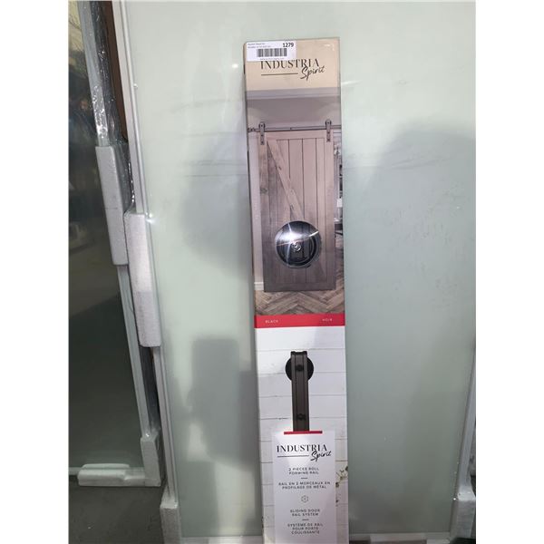 Industria Spirit 2 piece roll forming rail sliding door rail system