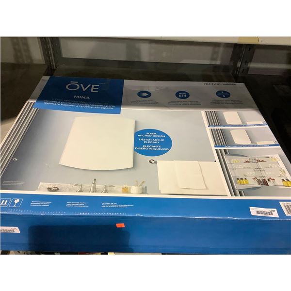 Ove Mina single door mirrored medicine cabinet