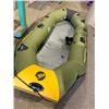 Image 1 : Tobin Inflatable Raft - Raft Only - small repairable hole- OUT OF BOX - SOLD AS IS