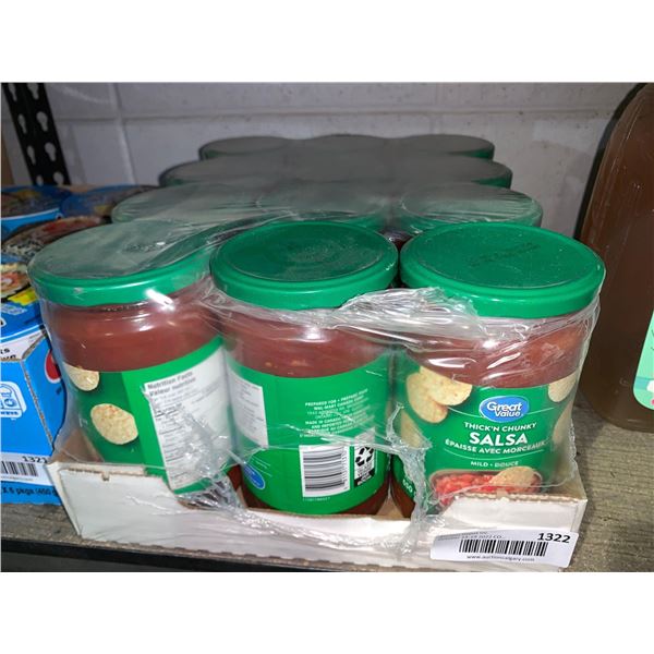 Great Value Salsa Case lot of 12 x 650g