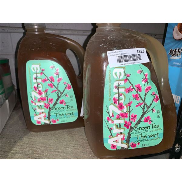 Arizona Ice Tea Green Lot of 2 x 3.78L