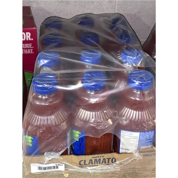 Clamato Juice Case lot 12 x 1L