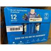 Image 1 : Bio Steel Blue Raspberry flavour case lot 12