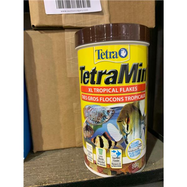 Tetra Mini tropical fish food case lot of 6 x 80g