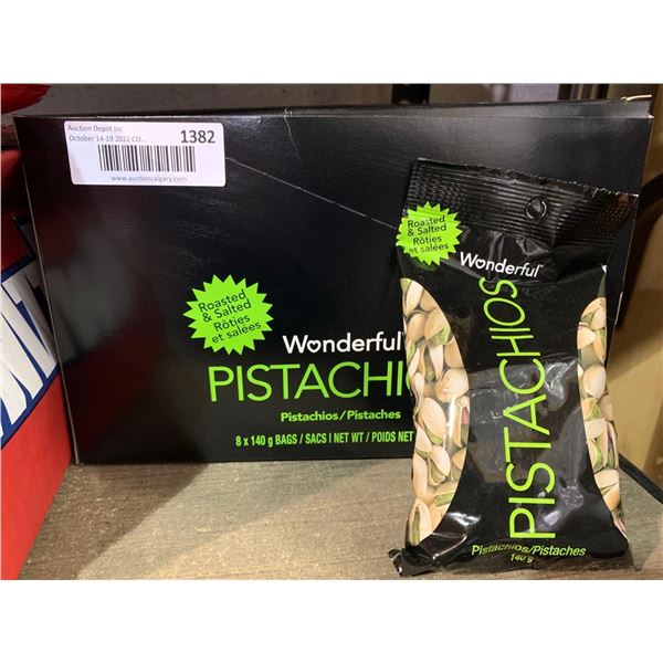 Wonderful Pistachios Case lot 8 x 140g