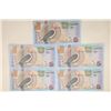Image 2 : 5-2000 BANK SURINAME 5 GULDEN CU NOTES 1 HAS