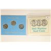 1943-P/D/S LINCOLN STEEL WAR CENT SET