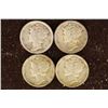 1920, 1927, 1936-D & 1936 SILVER MERCURY DIMES