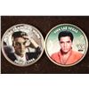 2-COLORIZED ELVIS PRESLEY KENNEDY HALF DOLLARS