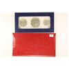 Image 2 : 1976 SILVER US BICENTENNIAL 3 COIN UNC SET IN