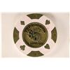 Image 1 : $5 TROCADERO CASINO CHIP W / BRASS INSERT RENO, NV