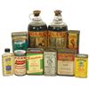 Image 1 : Spice tins & flavorings (10 pcs), includes Parrot Allspice-St. Paul, MN, Harley Pepper-Dayton, OH, B