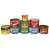 Image 1 : General store shelf stock, coffee tins (8), all unopened, 2# Del Monte, 4 oz Medaglia D'Oro & 6 one 