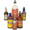 Image 1 : Sanford's Fountain Pen Ink & Carter's Fountain Pen Ink bottles (6), all different, all w/colorful pa