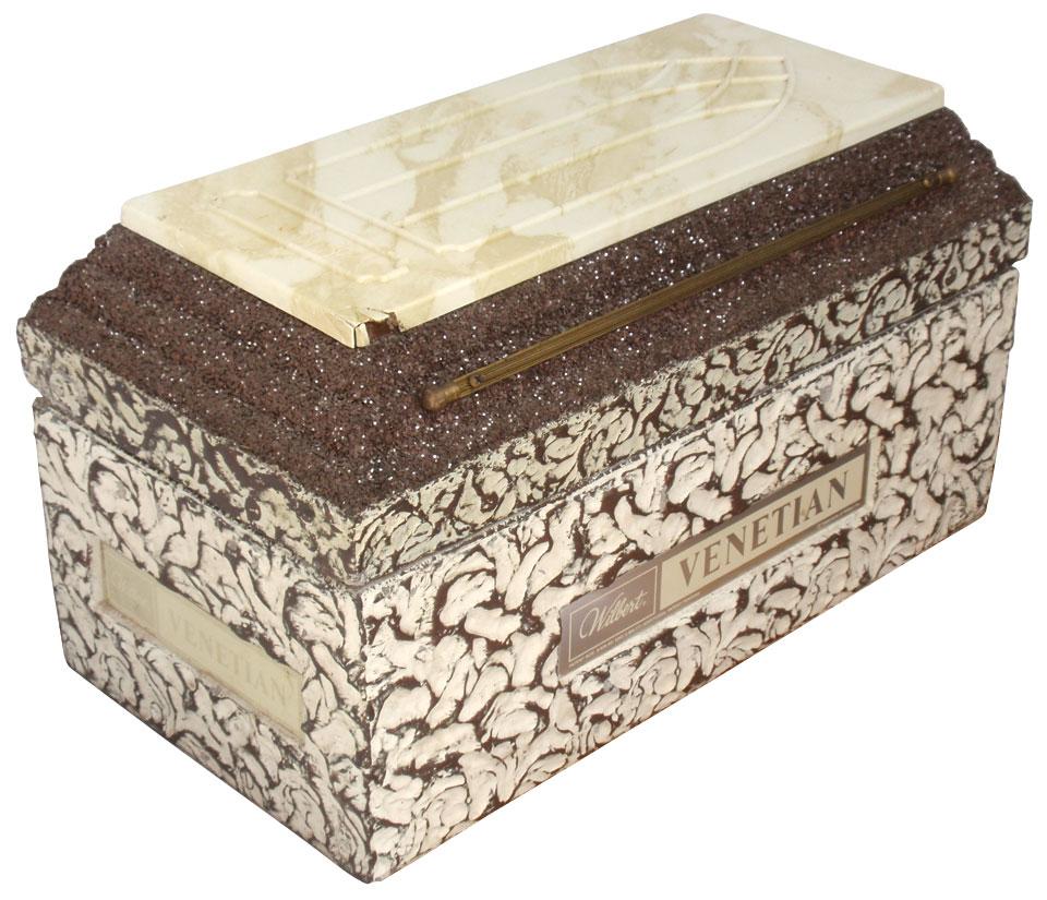 Salesman's sample burial vault, Wilbert