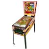 Image 1 : Coin-operated pinball machine, Flying Carpet, Gottlieb, 25 Cent, Genie w/Magic Lantern on back glass