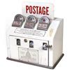 Image 1 : Coin-operated stamp machine, American Postmaster, mfgd by Dillon Mfg Co., c.1950, 25 Cent, VG workin