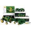 Image 1 : Farm toys (4), Ertl Precision Classics 214-T baler, Ertl JD Model 494-A 4-row planter, JD 630 High C