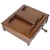 Image 1 : Musical, McTammany Organette, walnut case, needs paper roll, o/wise VG cond, 6"H x 12"W x 14"D.