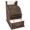 Image 1 : National cash register, Model #313, cast brass, highly embossed on all sides, does not appear to eve
