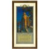 Image 1 : Maxfield Parrish Edison Mazda Lamps calendar, "Enchantment", c.1926 w/Dec calendar sheet, nicely mat