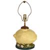 Image 1 : Syrup dispenser lamp, Ward's Lemon-Crush, ceramic c.1920's dispenser that's been made into a lamp, r