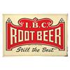 Image 1 : I.B.C. Root Beer embossed metal sign by Stout Sign Co.-St. Louis, very colorful, edge wear, o/wise E