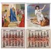 Image 1 : Listers Animal Bone Fertilizers calendars (2), c.1919 & 1920, both w/complete calendars, 1919 has so