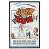 Image 1 : Movie poster, "Just for Fun" starring Bobby Vee & The Crickets, c.1963, Columbia Pictures, Exc orig 