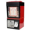 Image 1 : Coin-operated vending machine, Jar King Cherry Bell, mfgd by Victor, 25 Cent, 3 tickets per ball, wi