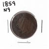 Image 2 : 1859 Canadian Large Cent Piece